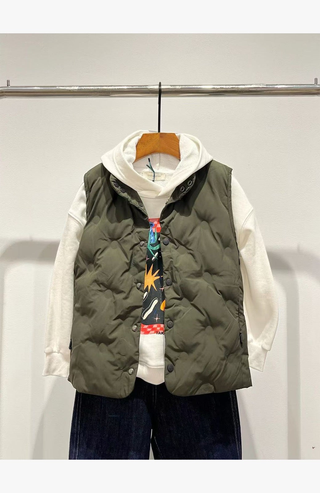 PUFFER JACKET OLIVE