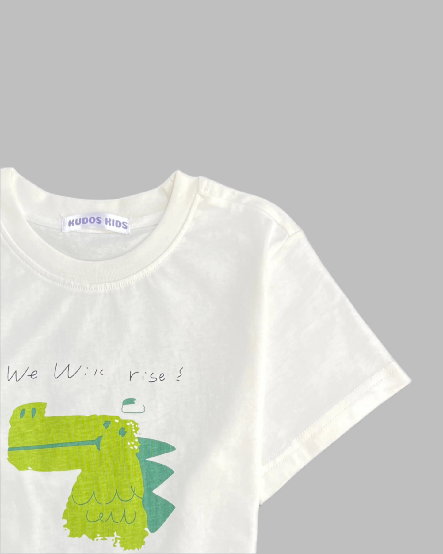 DINO RISE WHITE TSHIRT