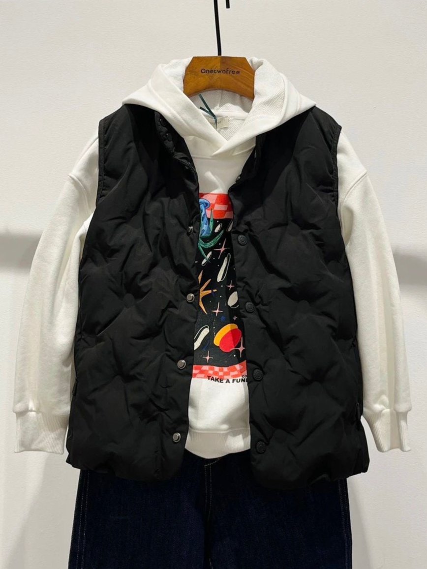BLACK PUFFER JACKET