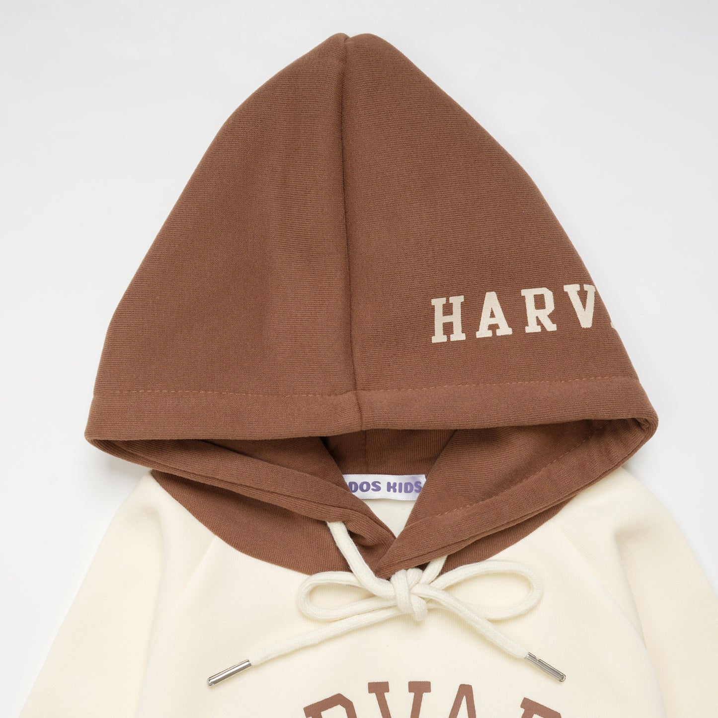 HARVARD HOOD WITH JACKET SET CREAM