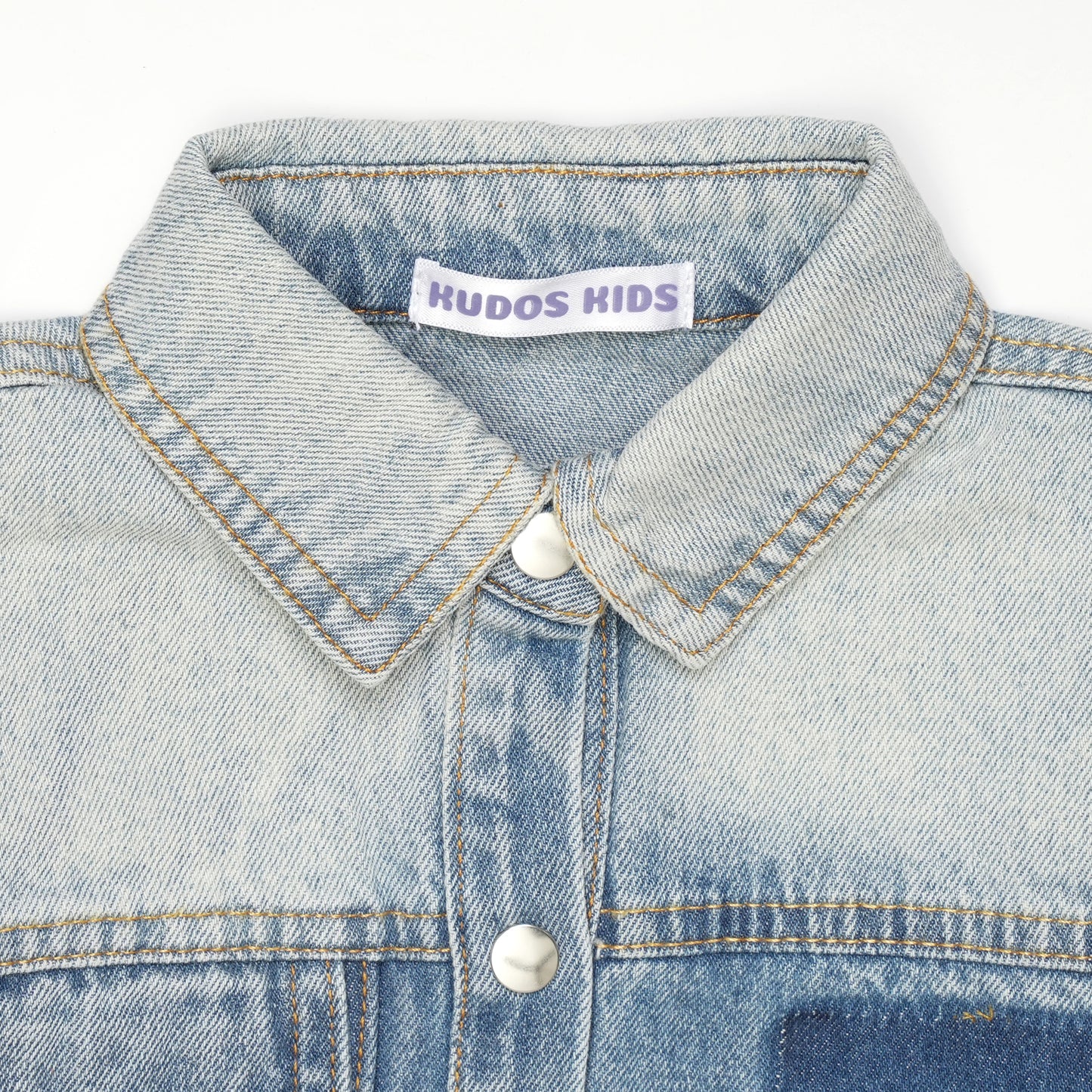 DENIM SHIRT SHADED BLUE