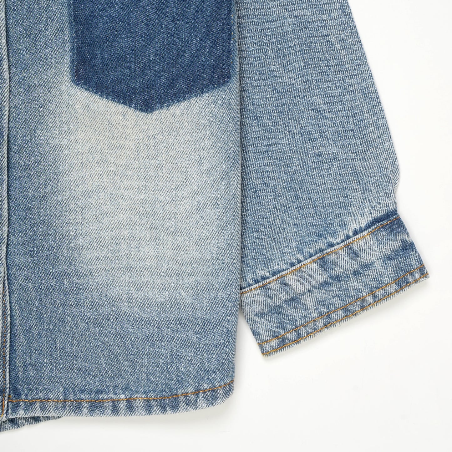 DENIM SHIRT SHADED BLUE