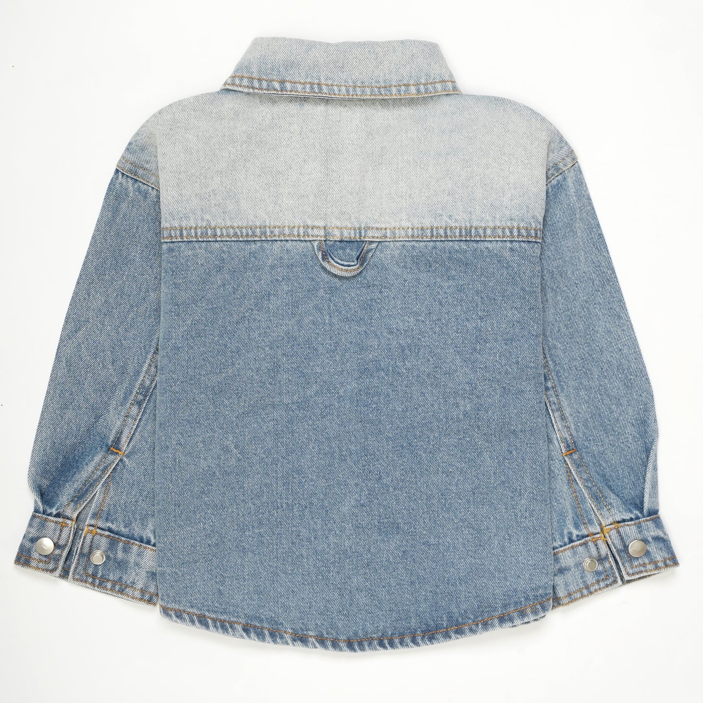 DENIM SHIRT SHADED BLUE