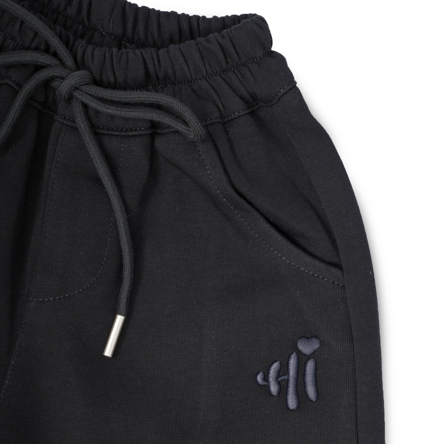 HI - BLACK JOGGERS #124B