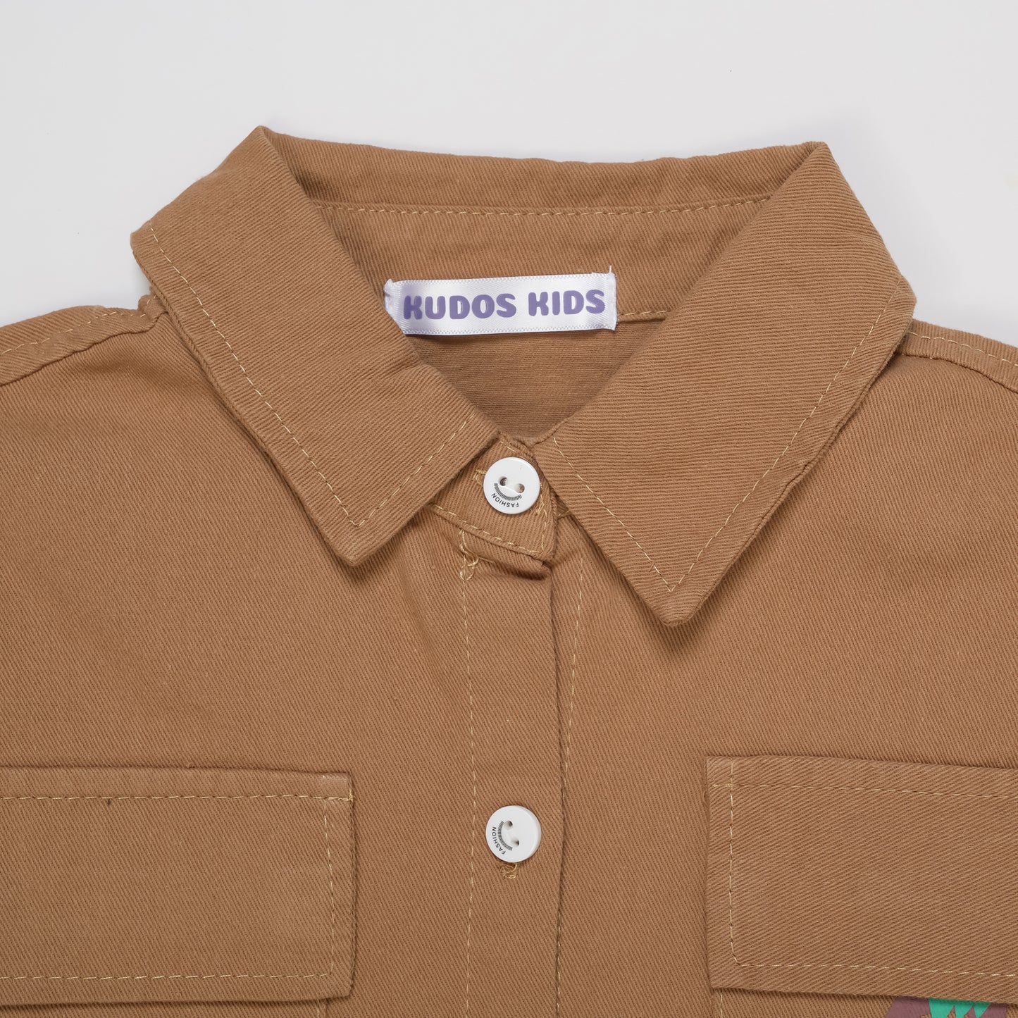 BROWN POCKET SHIRT