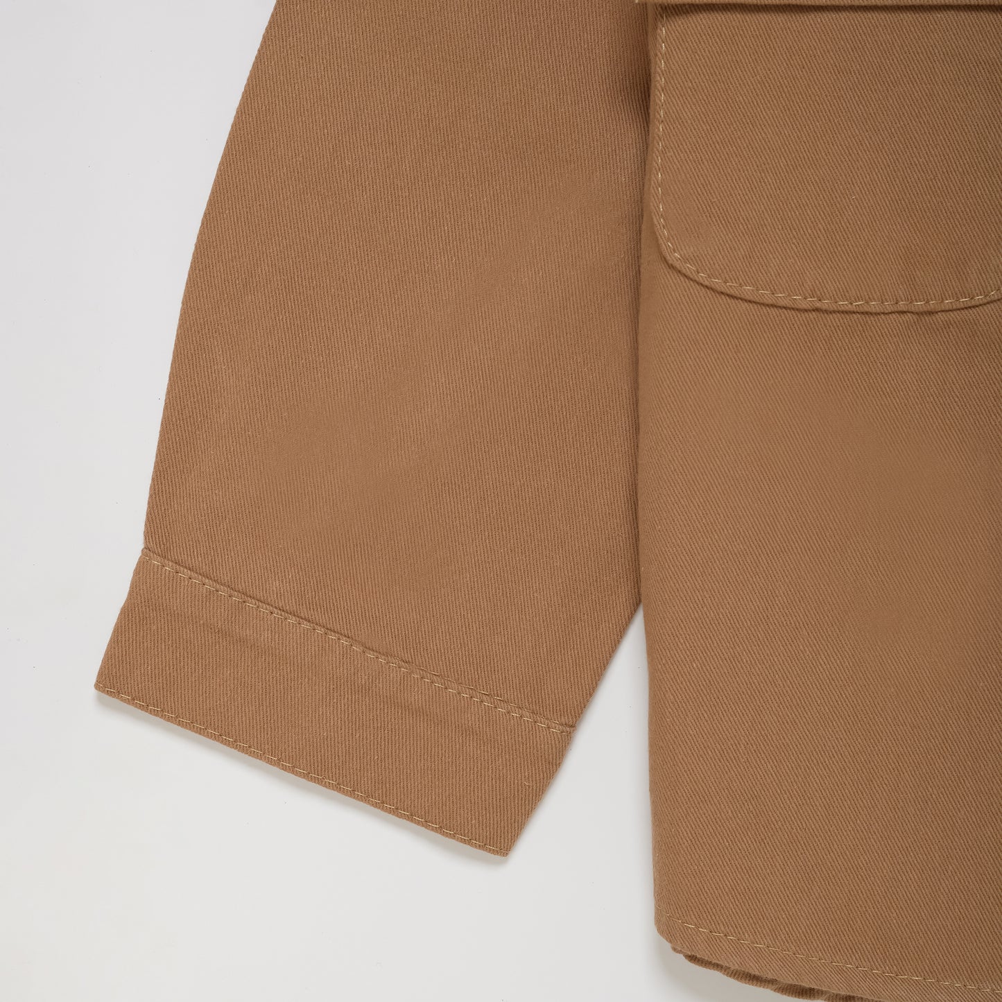 BROWN POCKET SHIRT