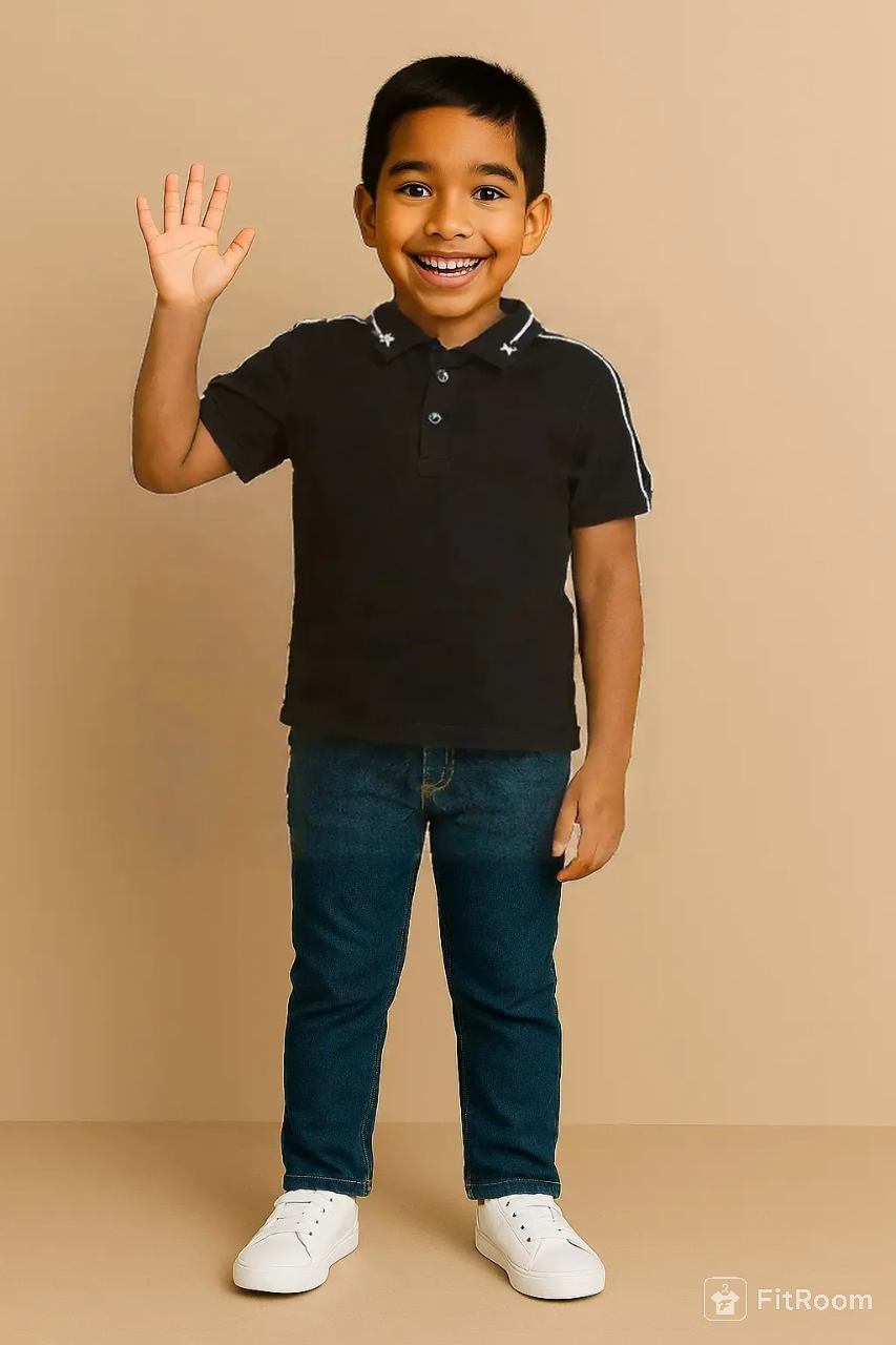 COLLER TSHIRT BLACK #167
