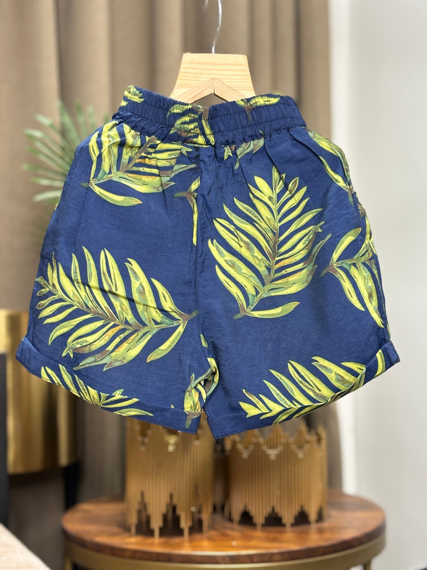 PRINTED C-ORD SET BLUE