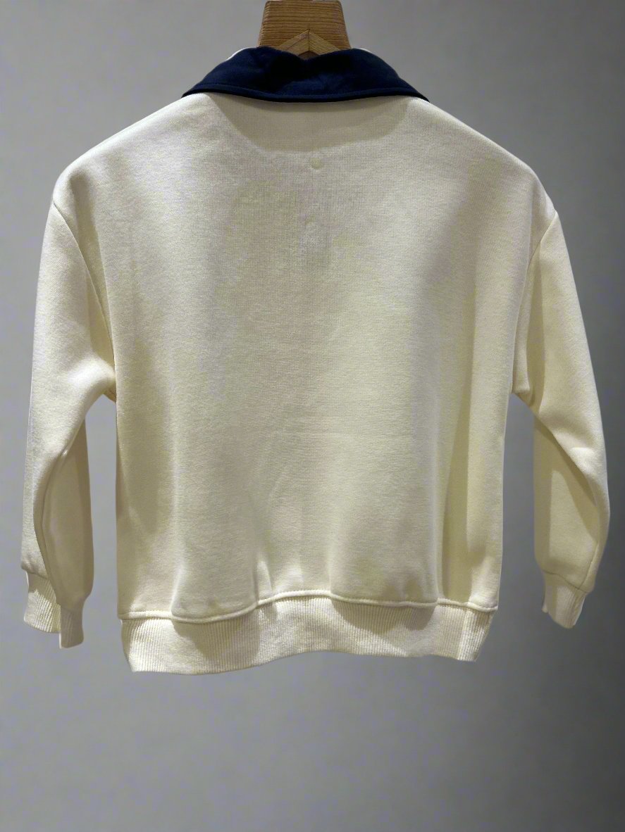 BORN CHAMP PULLOVER CREAM