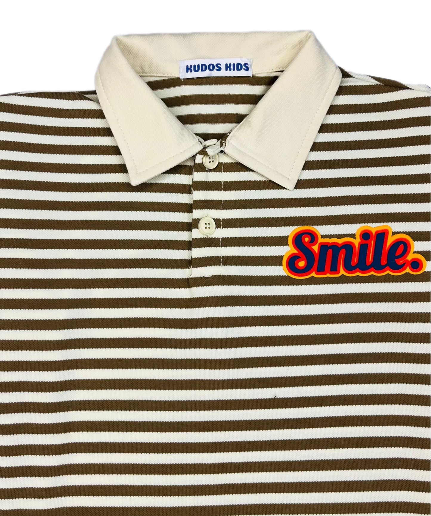 Smile Seriously T-shirt Brown