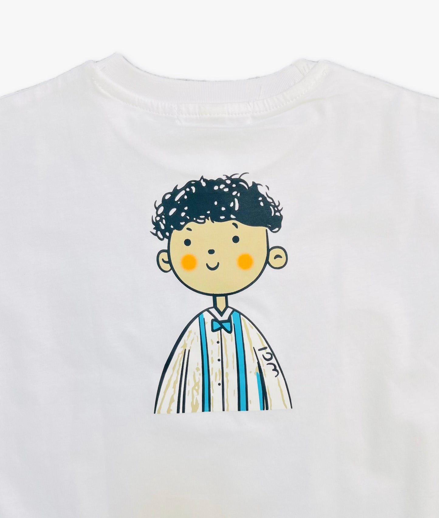 FUNNY BOYS WHITE T SHIRT