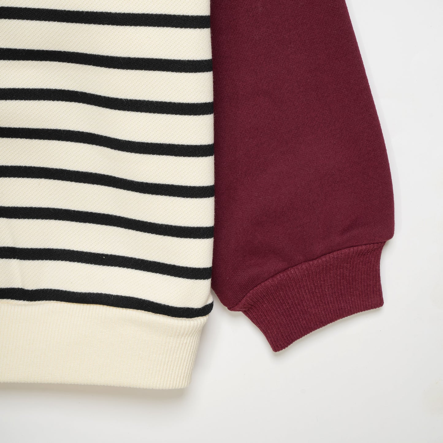 STRIPED SWEATER CREAM