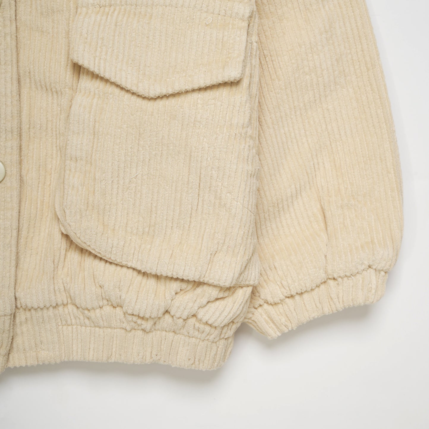 HARVARD HOOD WITH JACKET SET CREAM