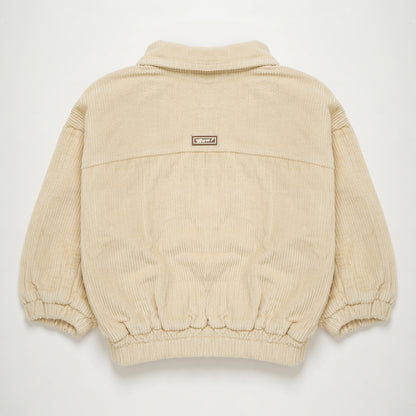 HARVARD HOOD WITH JACKET SET CREAM
