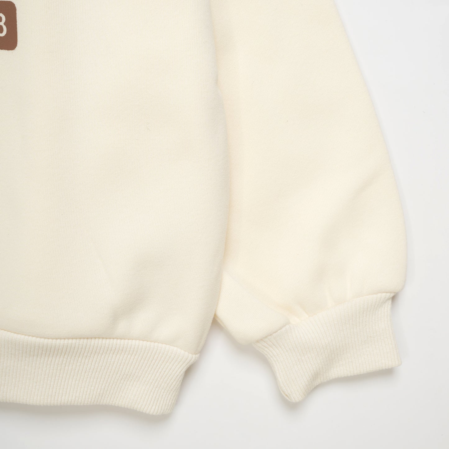 HARVARD HOOD WITH JACKET SET CREAM