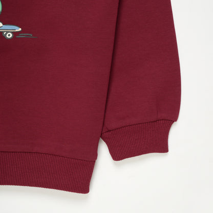 LEISURE POLLOVER RED #200