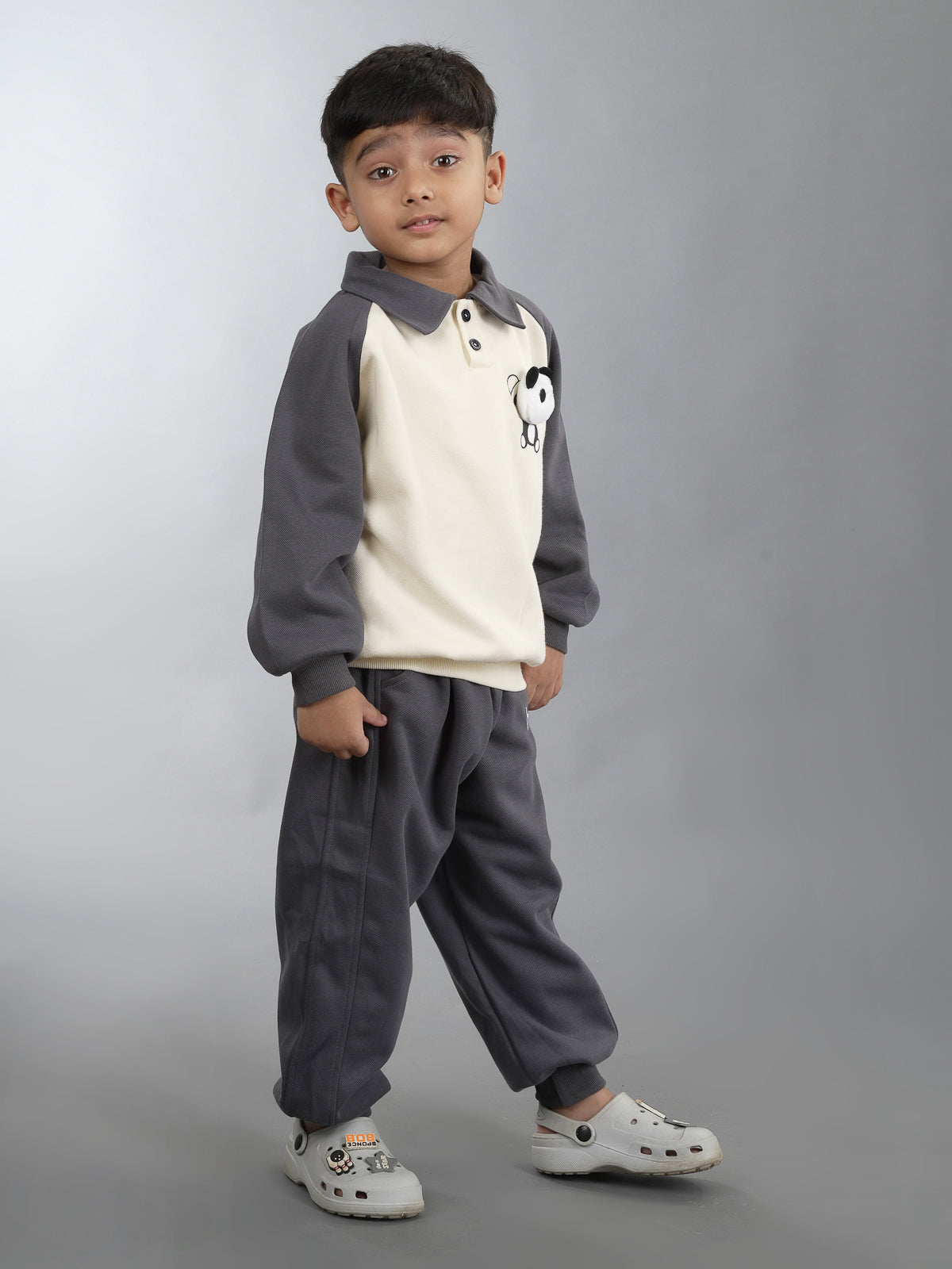 PANDA CORD SET GREY #106