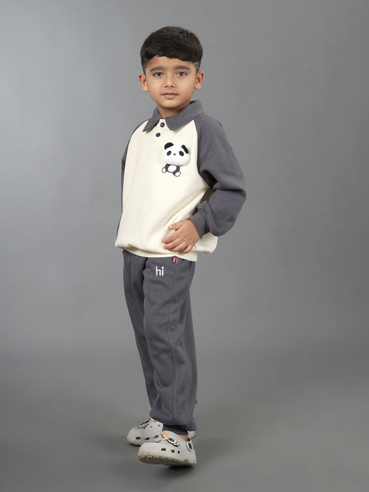 PANDA CORD SET GREY #106