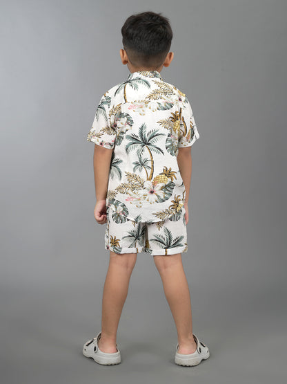 PRINTED C-ORD SET WHITE