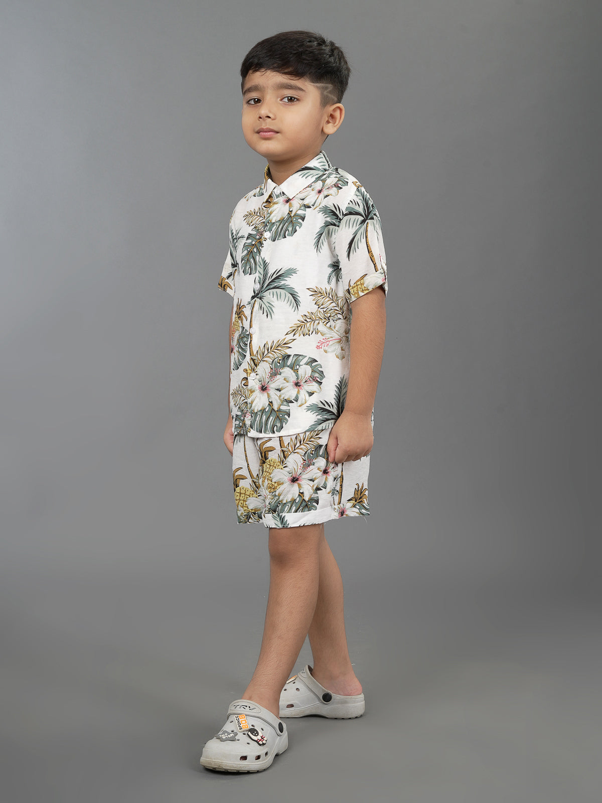 PRINTED C-ORD SET WHITE