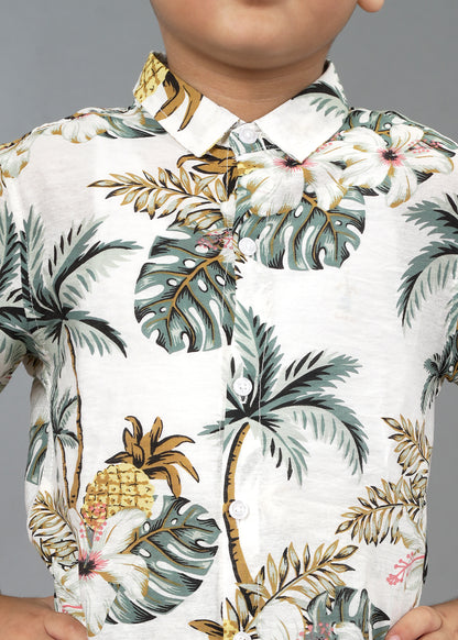 PRINTED C-ORD SET WHITE