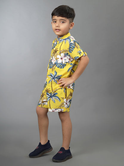 PRINTED C-ORD SET YELLOW