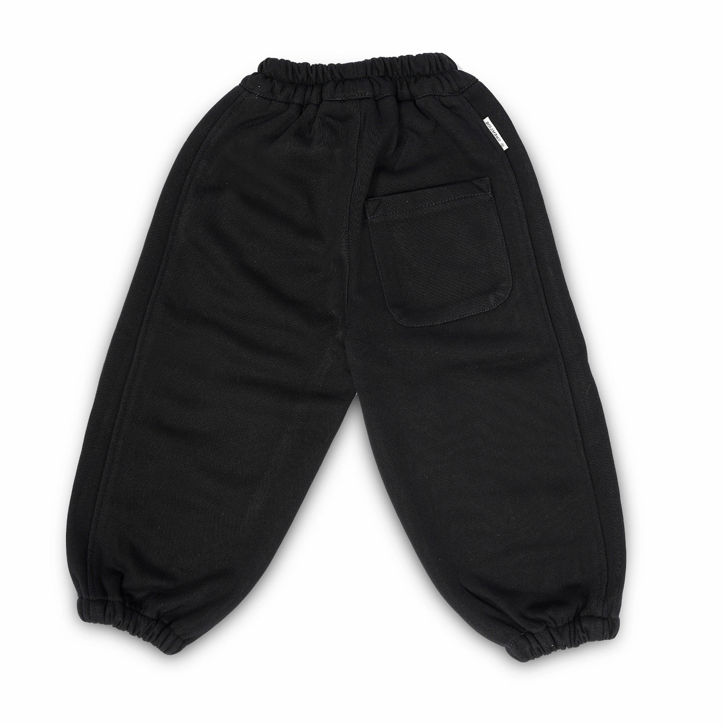 SMILE BLACK JOGGERS #124A