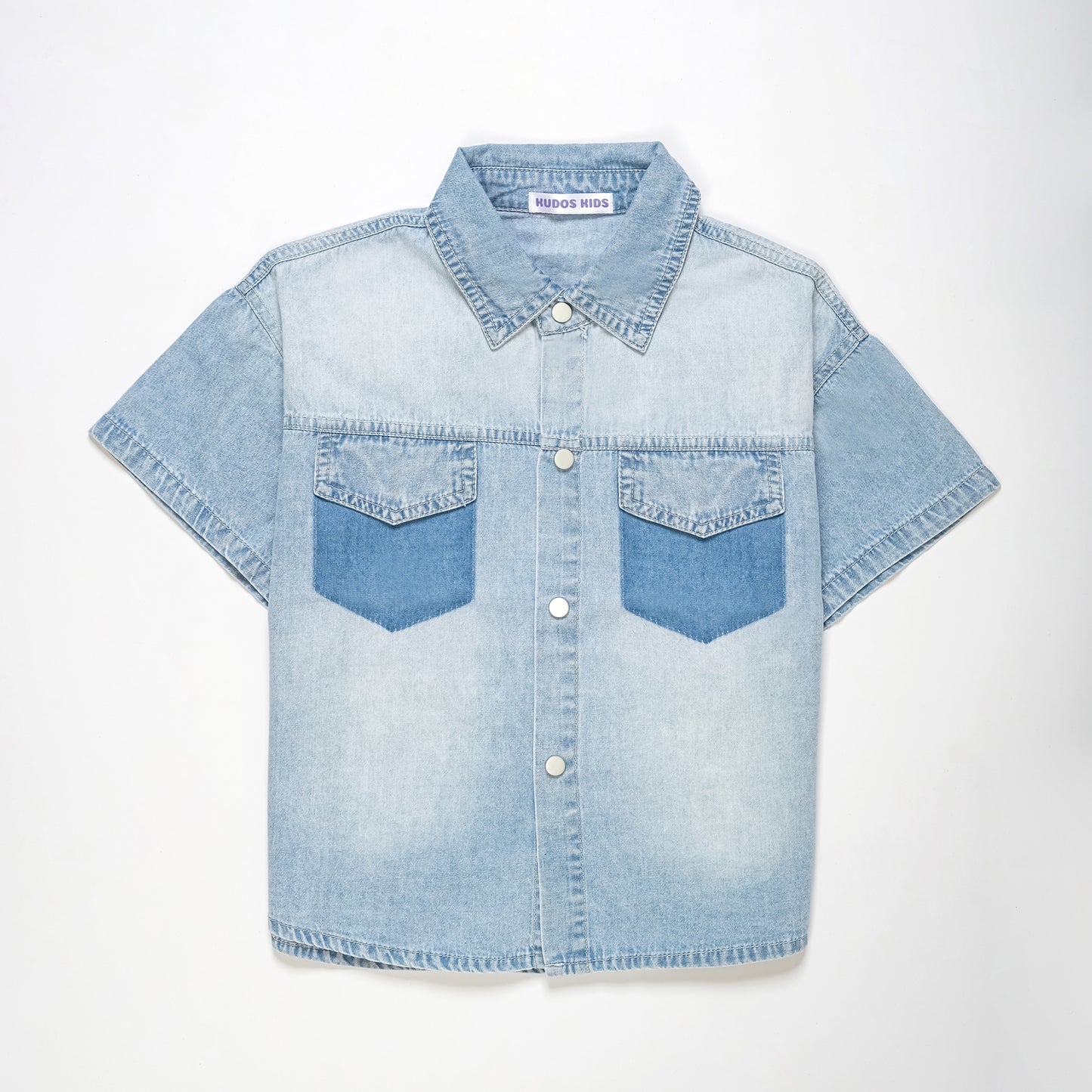 COMFORTABLE FIT DENIM SHIRT