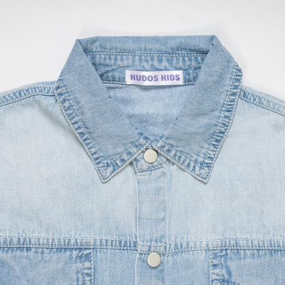 COMFORTABLE FIT DENIM SHIRT