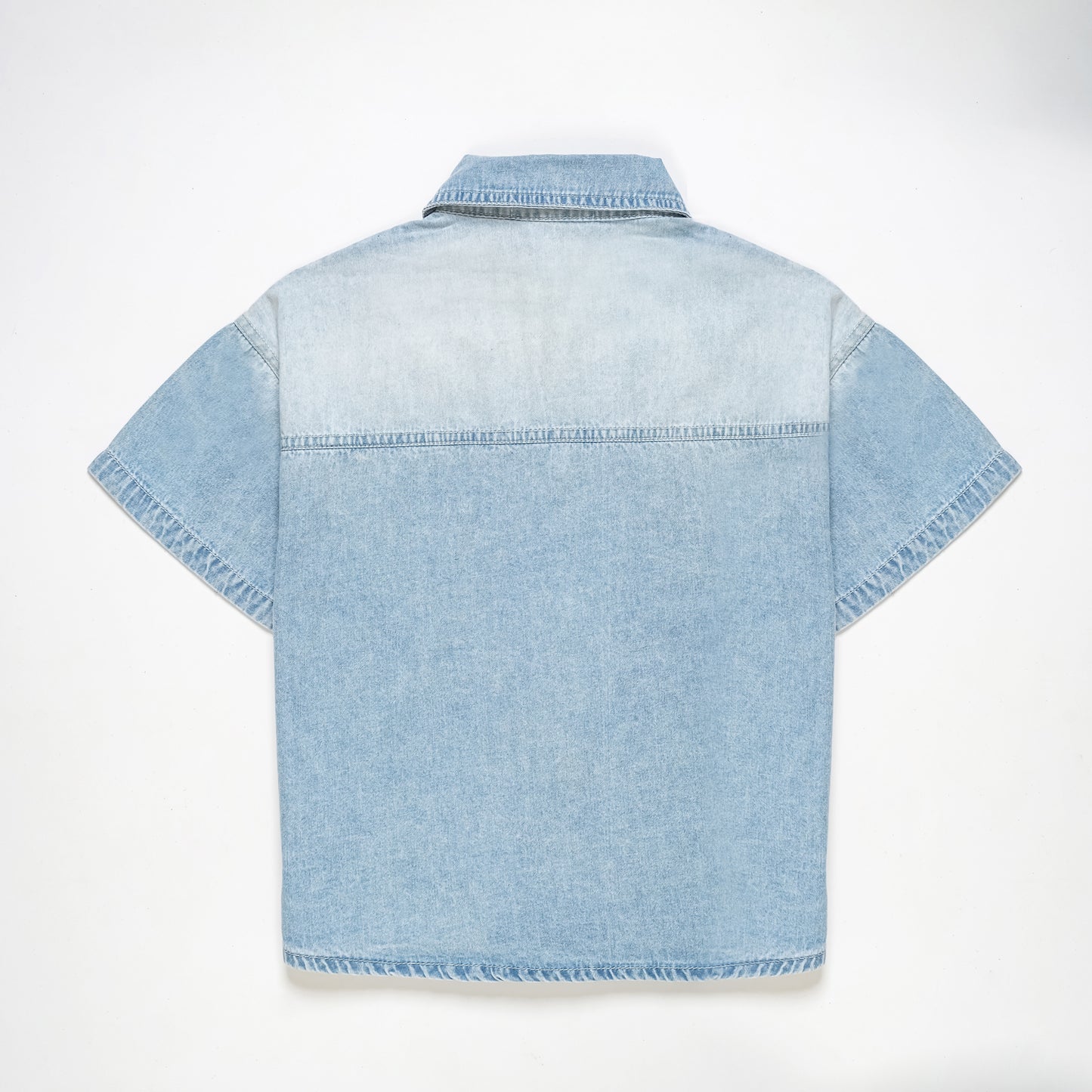 COMFORTABLE FIT DENIM SHIRT