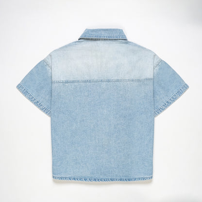 COMFORTABLE FIT DENIM SHIRT