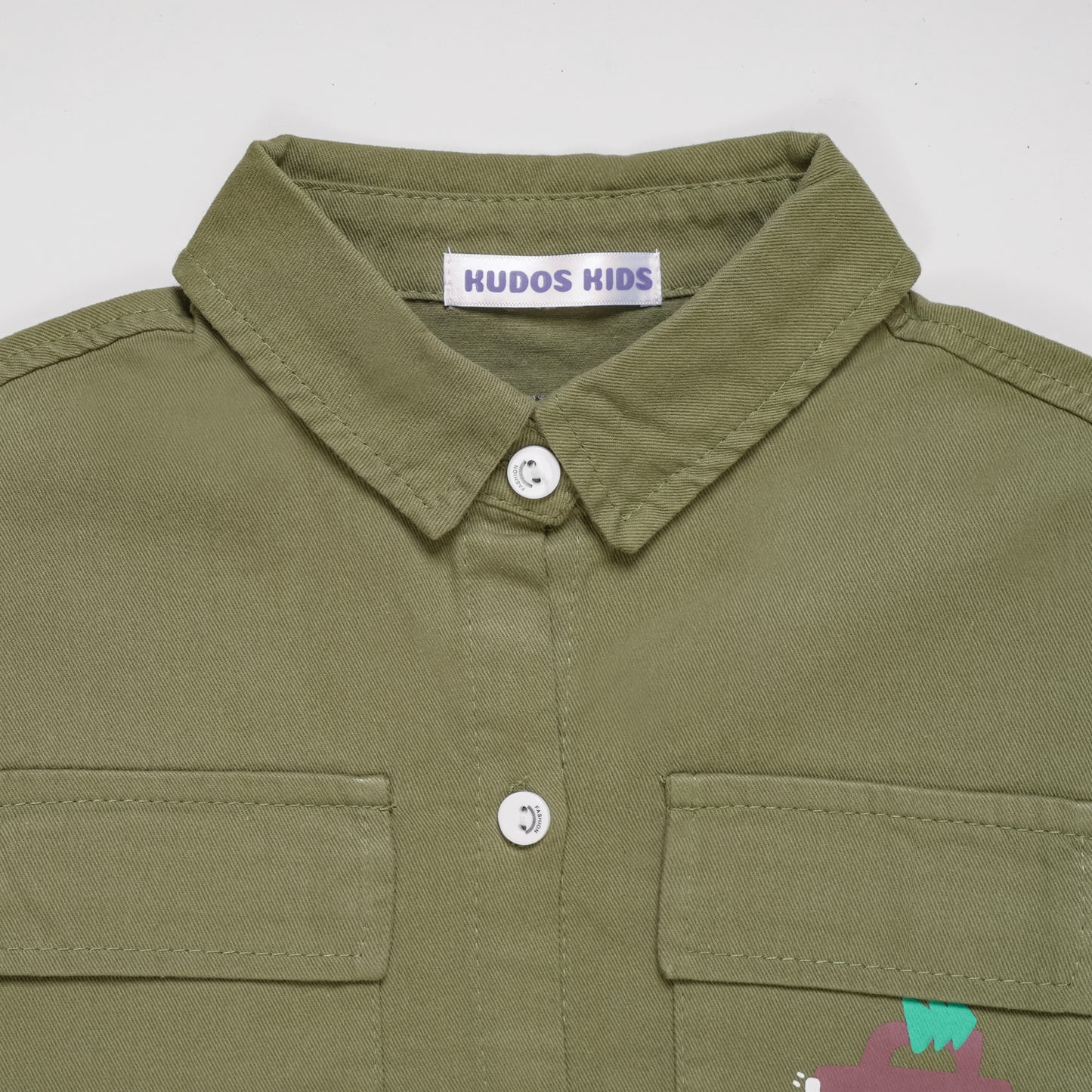 DOUBLE POCKET SHIRT OLIVE