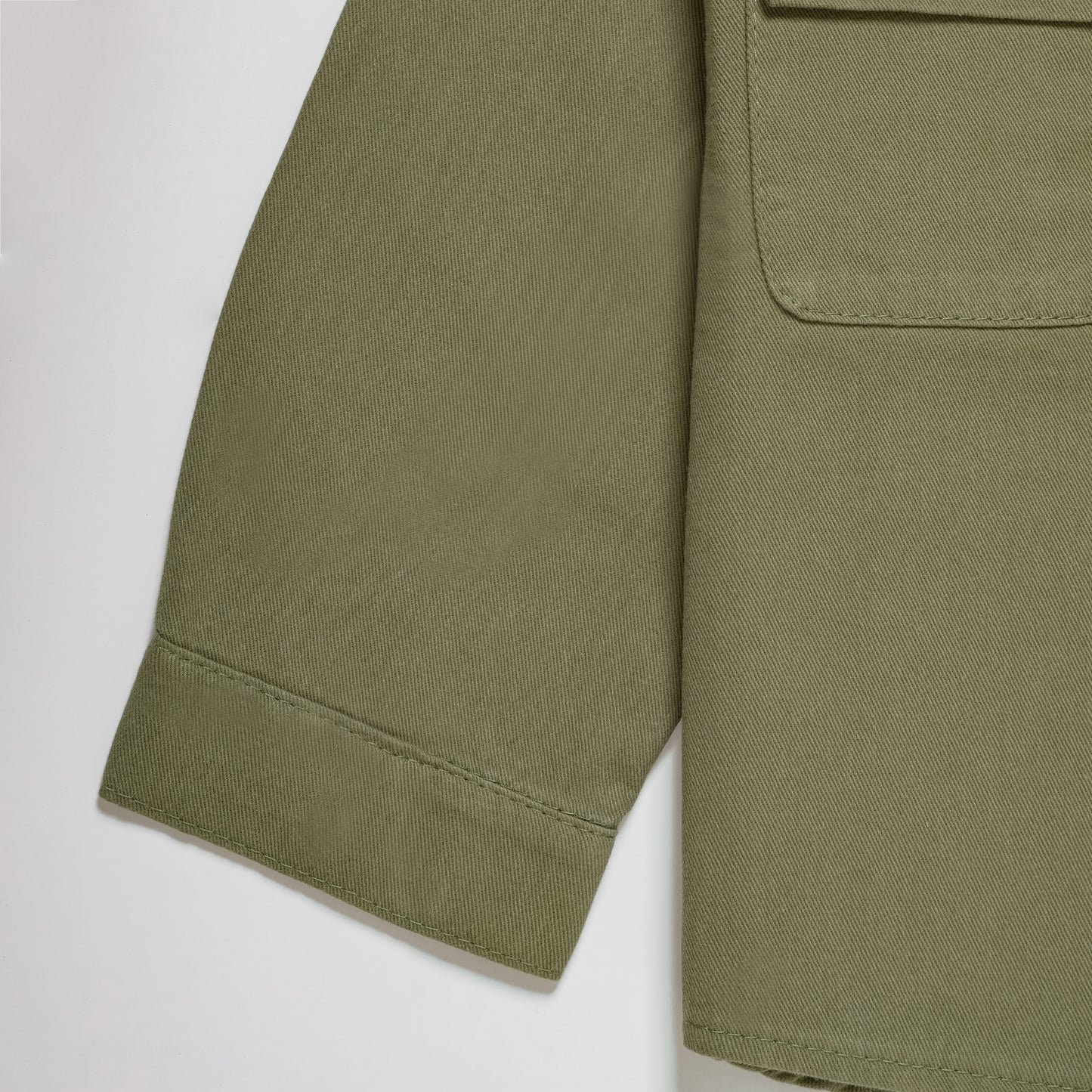 DOUBLE POCKET SHIRT OLIVE