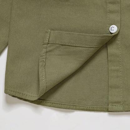 DOUBLE POCKET SHIRT OLIVE