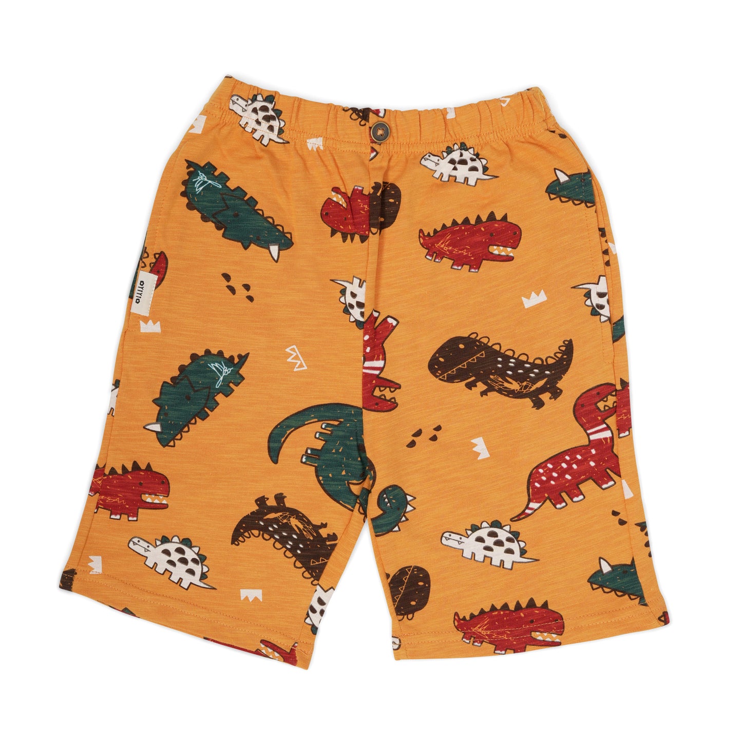Alligator Print Shorts