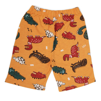 Alligator Print Shorts