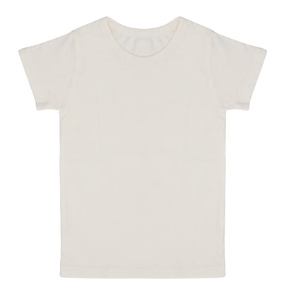 PLAIN WHITE CASUAL T-SHIRT