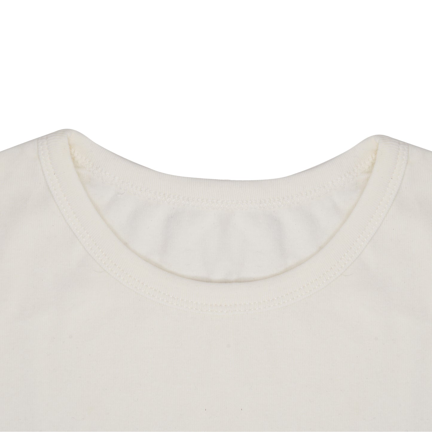 PLAIN WHITE CASUAL T-SHIRT
