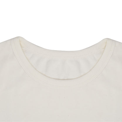 PLAIN WHITE CASUAL T-SHIRT