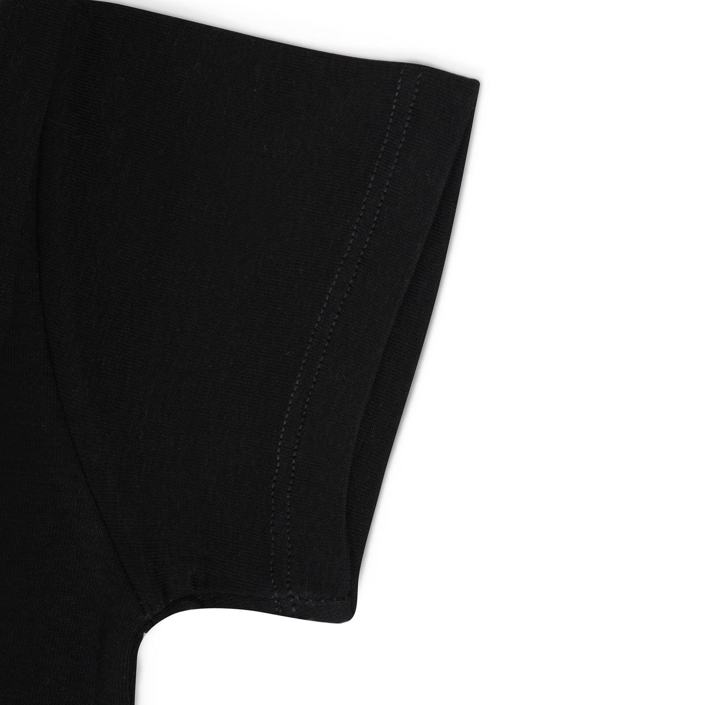 PLAIN BLACK CASUAL T-SHIRT