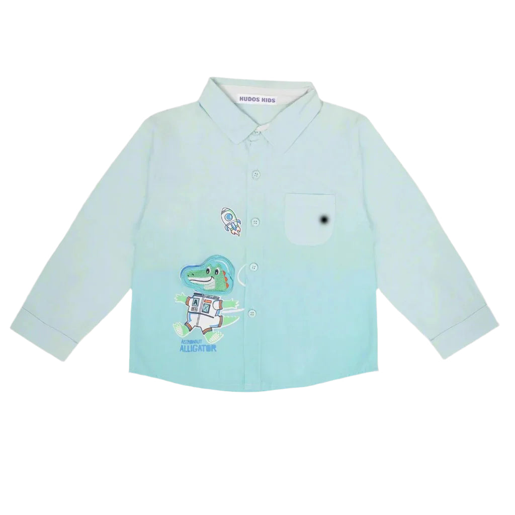 ALLIGATOR SHIRT (BLUE)