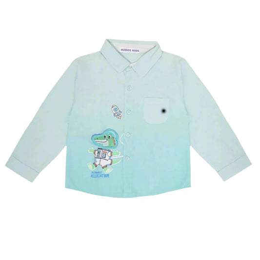 ALLIGATOR SHIRT (BLUE)
