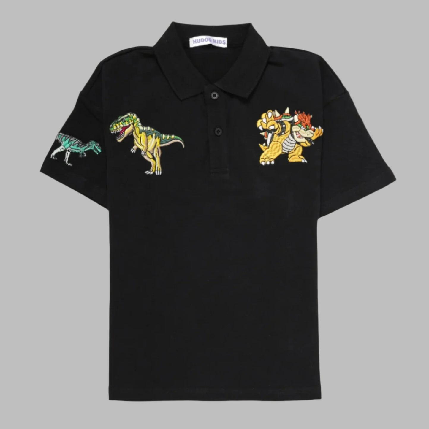 EMBROIDERY BLACK TSHIRT