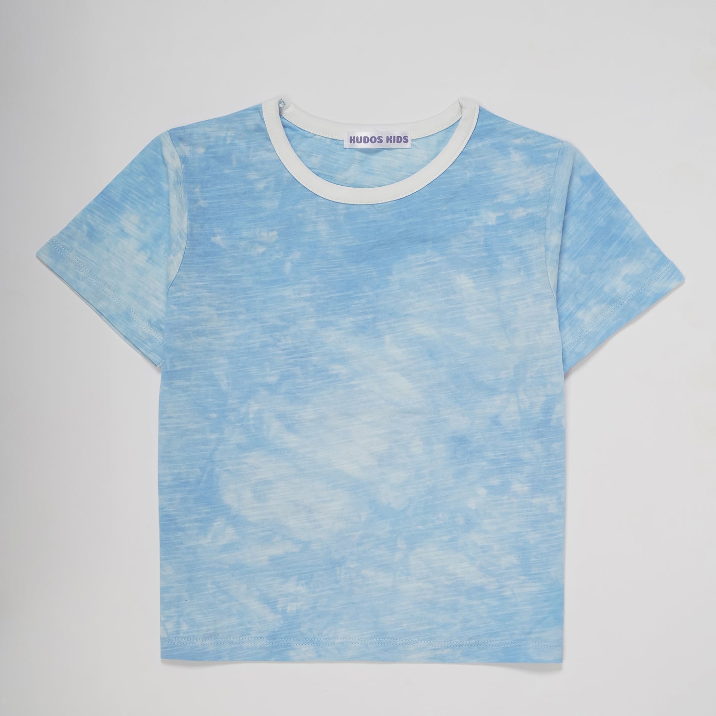 BLUE TIE DYE CASUAL T-SHIRT #125