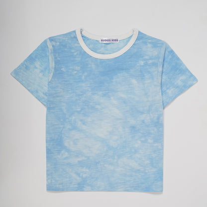 BLUE TIE DYE CASUAL T-SHIRT #125