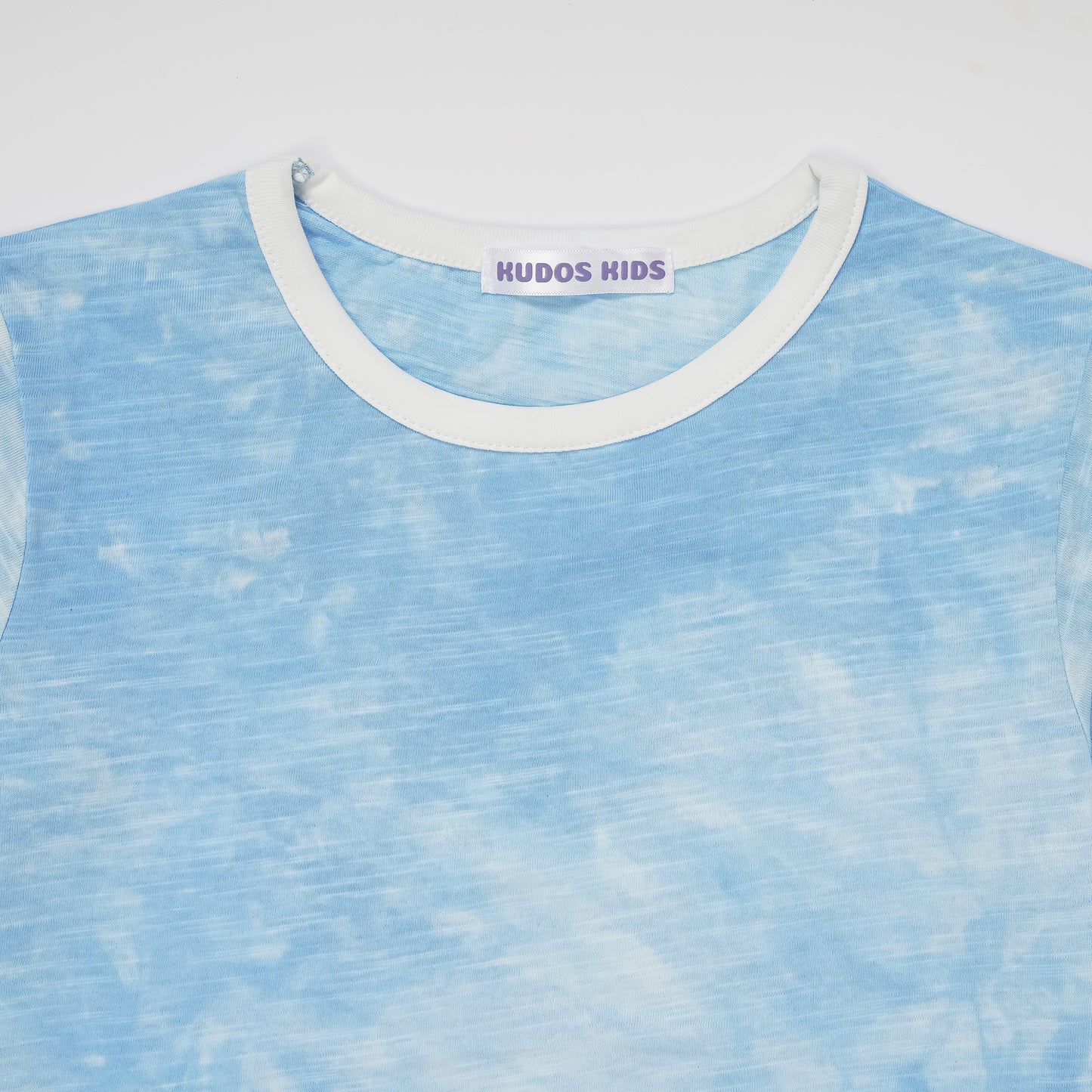 BLUE TIE DYE CASUAL T-SHIRT #125