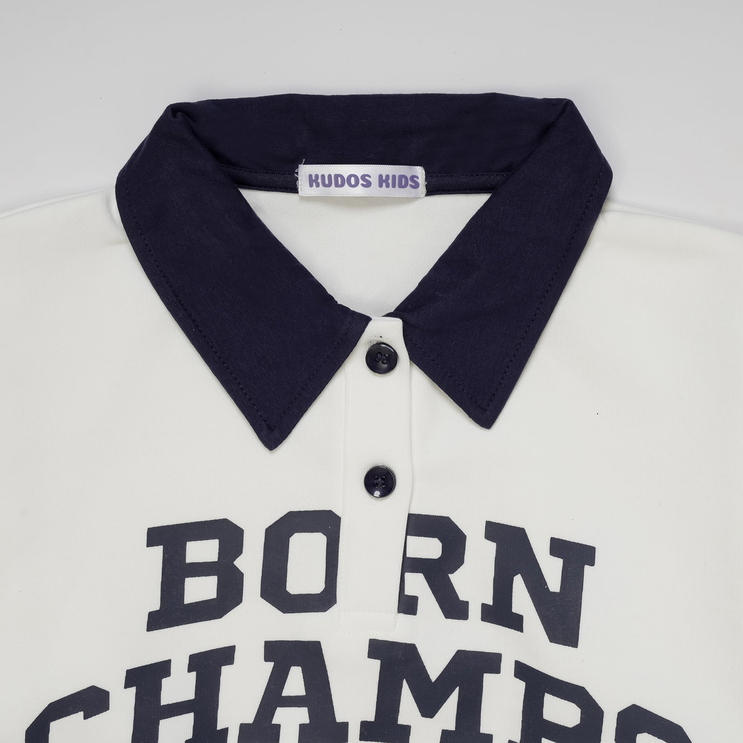 BORN CHAMP PULLOVER WHITE