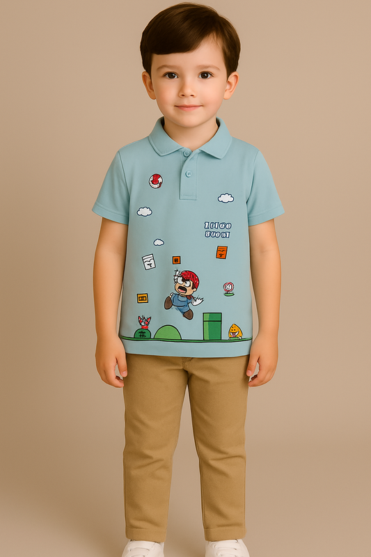 RORO JUMP POLO T-SHIRT