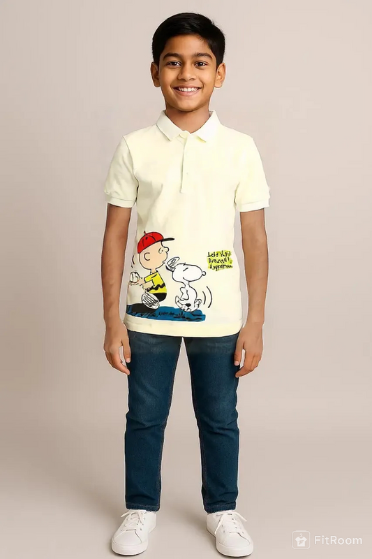 POPET CREAM TSHIRT