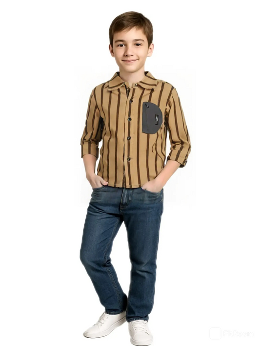 WARM STRIPES SHIRT
